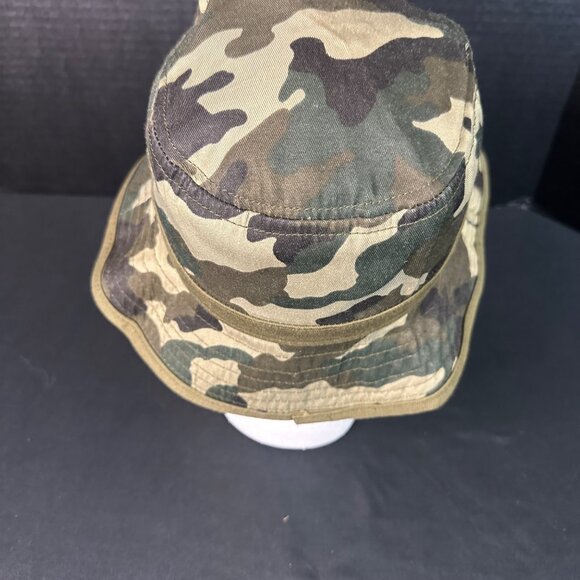 Camo Toddler Boys 3T Long Sleeve Hunting Shirt & Reversible Bucket Hat Adorable - Picture 10 of 12